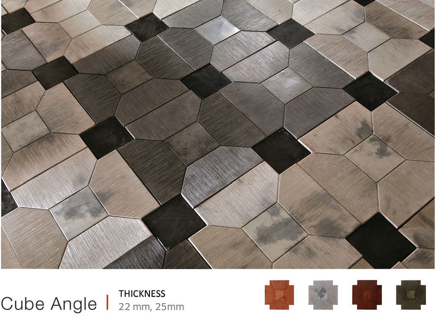 Floor Tile Cube Angle